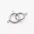 Jewelry Findings Stainless Steel Spring Clasp 50 pack